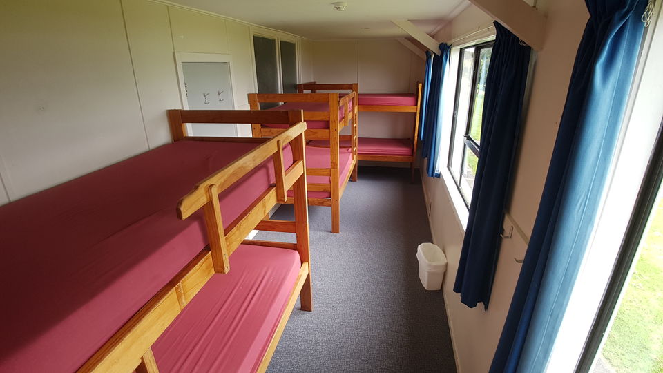 Bunks in another of the dorm rooms
