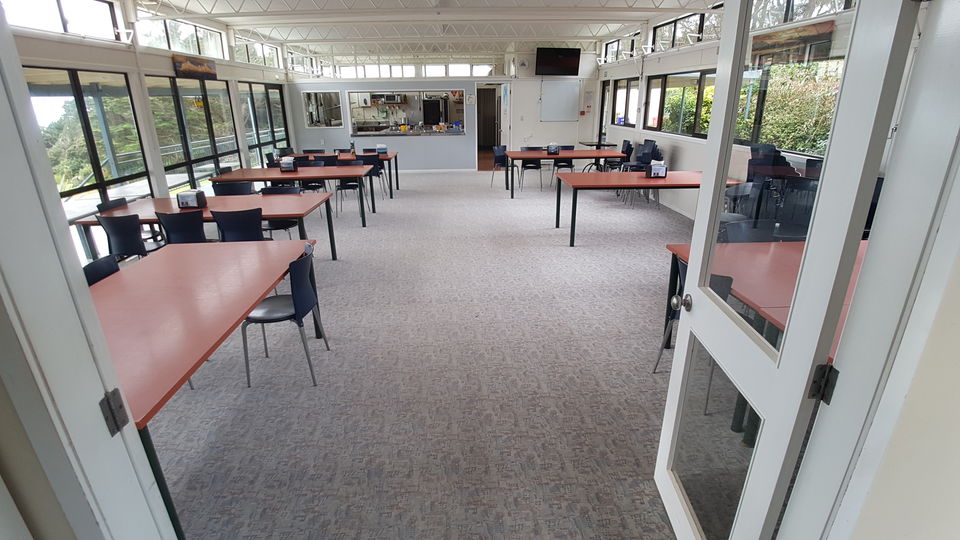 Another view across the dining hall